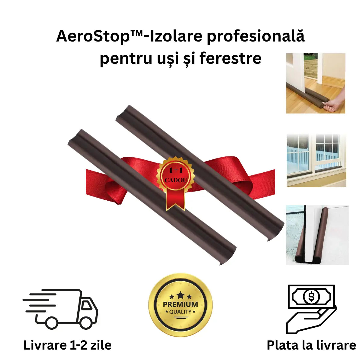 AeroStop™-Izolare profesională pentru uși și ferestre