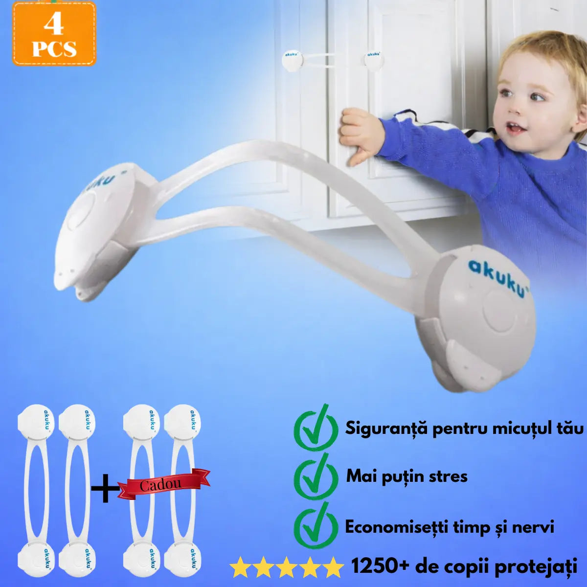 AKUKU™-sistem de siguranță pentru copii