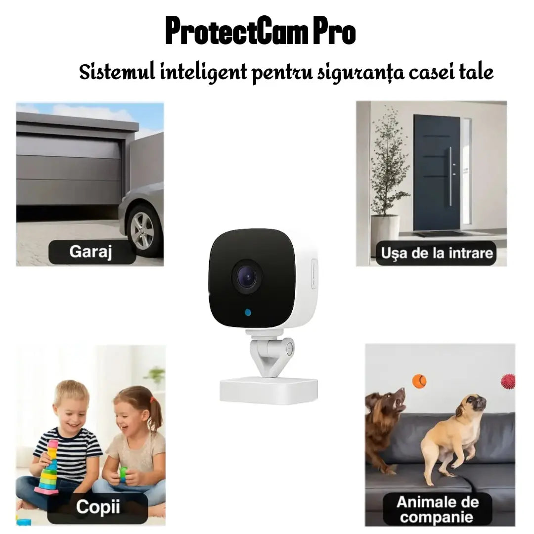 ProtectCam-Sistemul inteligent de siguranță care te scapă de griji
